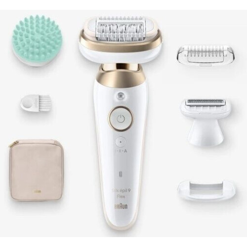 Braun Silk·épil 9 Flex 9 3D - Epilator - Nat en droog gebruik - Draadloos Tweedehands