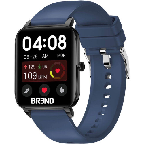 BREND BR-2223 - Smartwatch - Stappenteller Bloeddrukmeter Hartslagmeter - Blauw Tweedehands