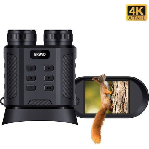 BREND BR-2242 - Digitale Verrekijker - Nachtzicht 300 meter - 4K 40MP IPS-scherm (32GB)