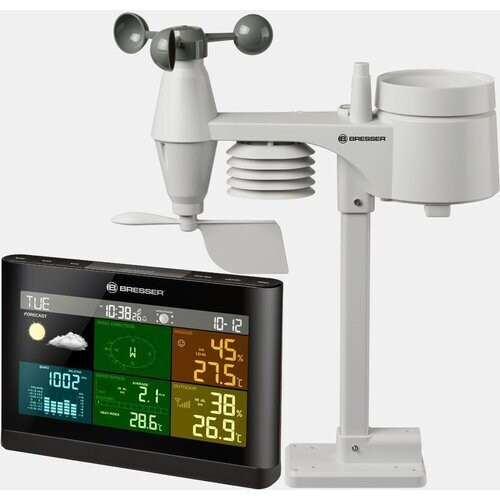 Bresser 5-In-1 Comfort Weather Center Zwart Tweedehands