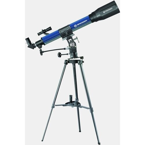 Bresser Refractor Telescoop 70/900 Ng Blauw/Lichtgrijs Tweedehands