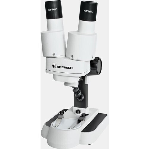Bresser Stereo Microscoop 20X Wit Tweedehands