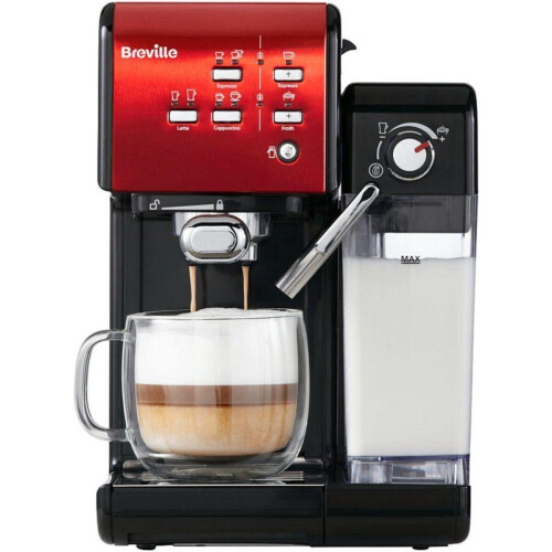 Breville VCF109X01 - Espressomachine - Automatische melkopschuimer - 1.5 l waterreservoir