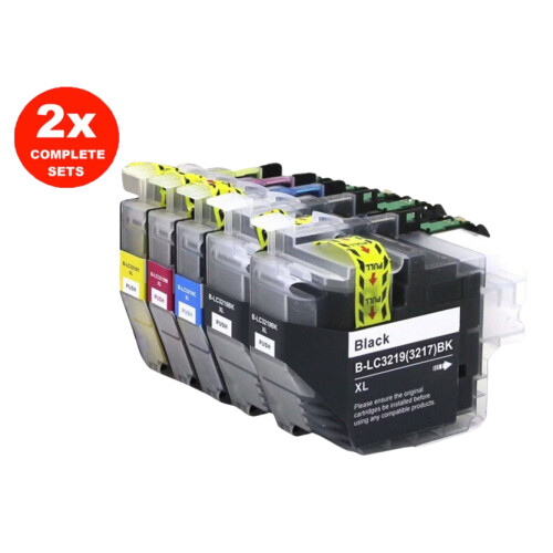 Brother LC3219 - Inktpatronen - Set van 2 zwart en kleur (2 stuks) Tweedehands