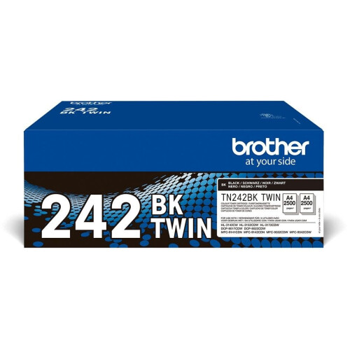 Brother TN-242BKTWIN - Toner - 2 originele cartridges - Zwart Tweedehands