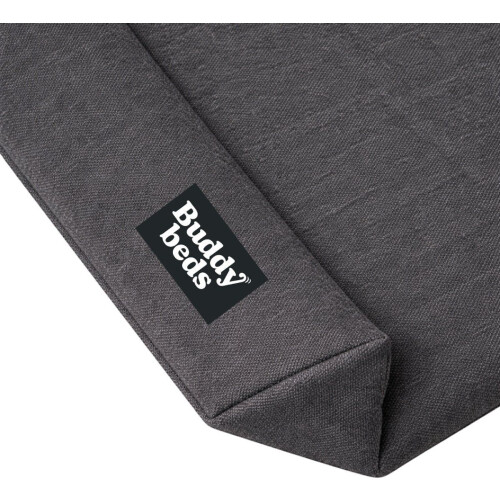 Buddy Beds Pullover Hoes - Hondenmand Hoes - 100% Katoen - Antraciet