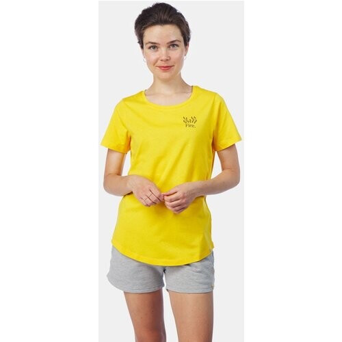 Buitenmens Elements SS T-shirt Citrus / Vuur Tweedehands