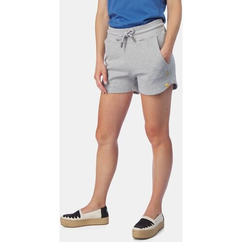 Buitenmens Joggingbroek Kort Dames Lichtgrijs Tweedehands