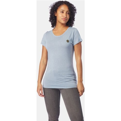 Buitenmens Shortsleeve T-shirt Dames Lichtblauw Tweedehands