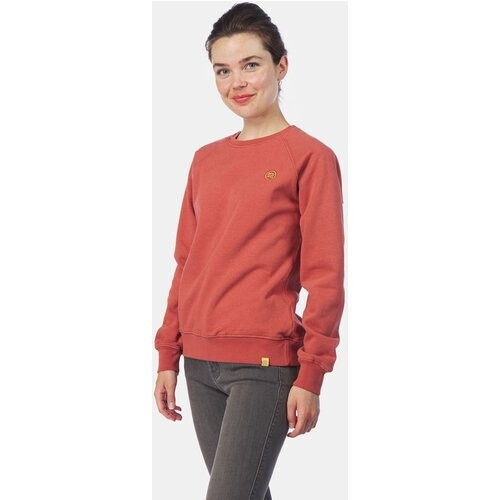 Buitenmens Sweater Fleecetrui Dames Roest Tweedehands