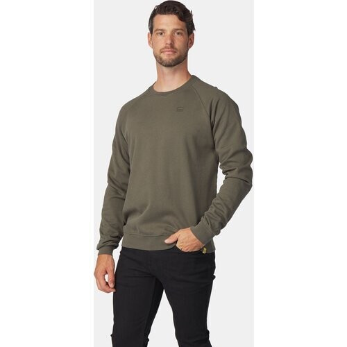 Buitenmens Sweater Recycled Trui Donkerkaki Tweedehands