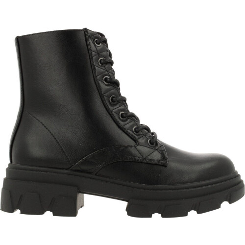 Bullboxer 267514F6S - Dames Boots - PU Bovenwerk - Zwart - Maat 38 Tweedehands