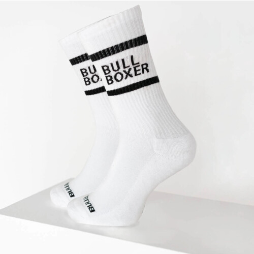 Bullboxer - Heren Sokken - 75% Katoen - Wit (2-pack)