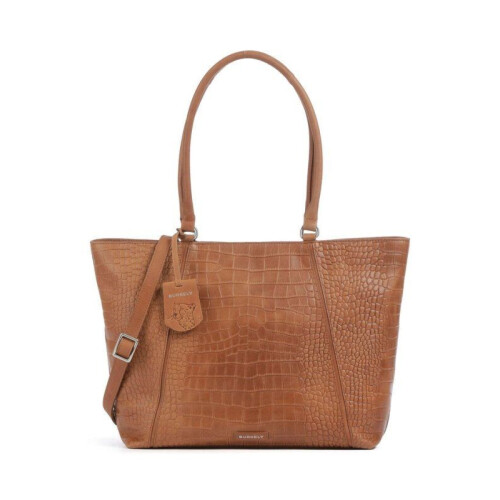 Burkely Cool Colbie - Cognac leren tas Tweedehands