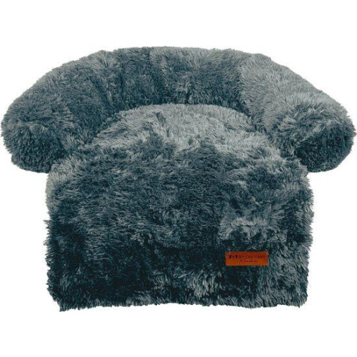 By Cee Cee - Hondenkleed M (90x90 cm) - Fluffy donkergrijs - Multifunctioneel