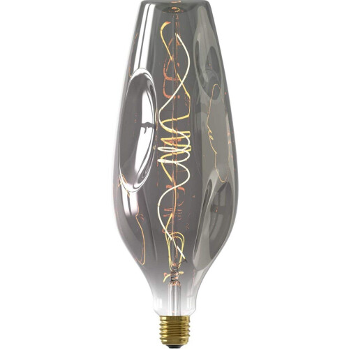 Calex Barcelona XXL - E27 LED Lamp - Dimbaar 4W Warm Wit Licht - Titanium Tweedehands