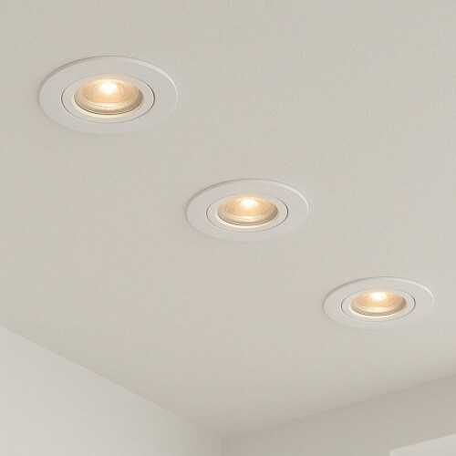 Calex Slimme Inbouwspot - Smart LED Downlight Dimbaar - Kantelbaar - Warm Wit Licht - Wit Tweedehands