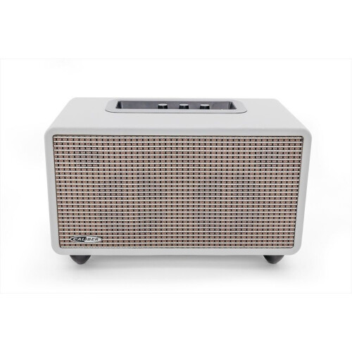 Caliber HFG411BT - Bluetooth speaker - Retro design 45W RMS - Wit