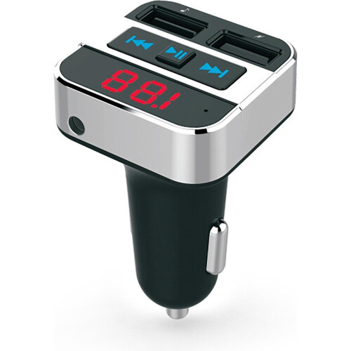 Caliber PMT406 - FM-transmitter - 2x USB lader - AUX - Zwart Tweedehands