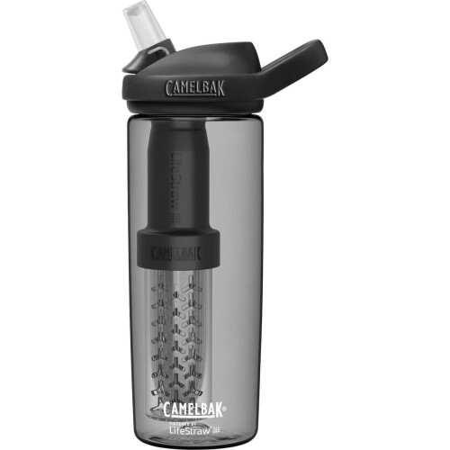 CamelBak Eddy+ - Drinkfles met LifeStraw® filter - 600 ml - Antraciet (Charcoal) Tweedehands