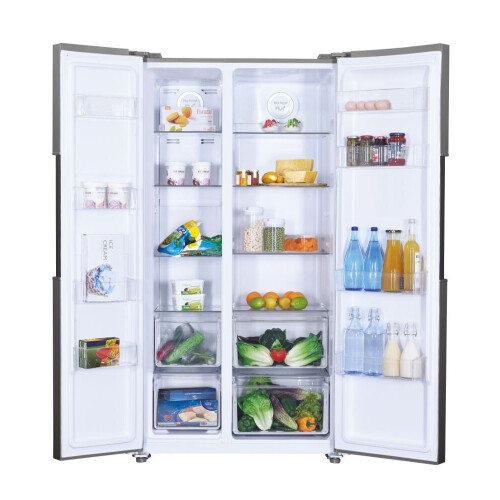 Candy Chsvn174x - Amerikaanse Koelkast - 177 Cm - 532l - No Frost - Zilver | Nieuw (outlet)