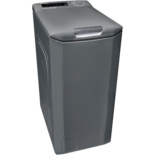 Candy CSTG 28TVRE/1-S - Bovenbelading 8 kg 1200 RPM F - Antraciet Tweedehands