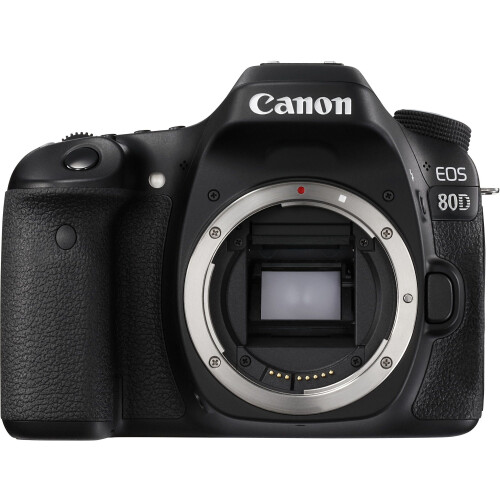 Canon EOS 80D - Body - 24,2Mpx CMOS - Zwart