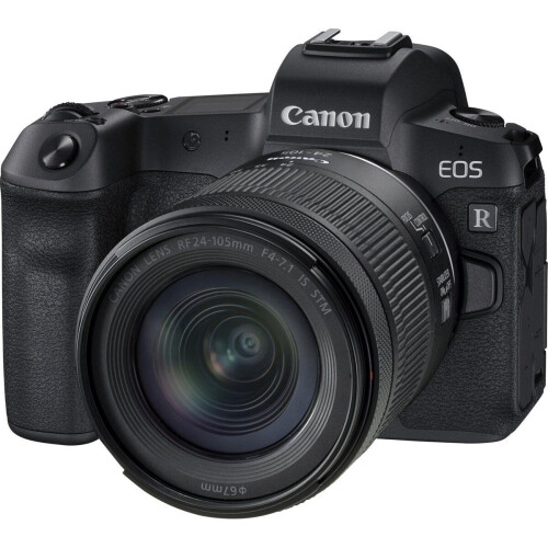 Canon EOS R - MILC - 30,3 MP Dual Pixel CMOS - RF 24-105mm F4-7.1 IS STM - Zwart