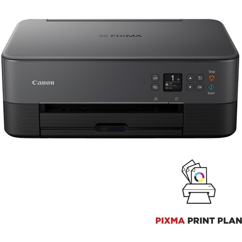Canon PIXMA TS5350i - All-In-One Inkjetprinter - Printen vanaf smartphone - Zwart/Wit Tweedehands