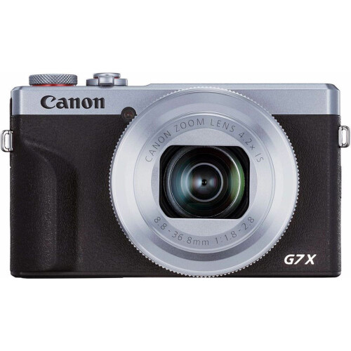 Canon PowerShot G7 X Mark III - Compactcamera - 20,1MP 4K video - Zilver