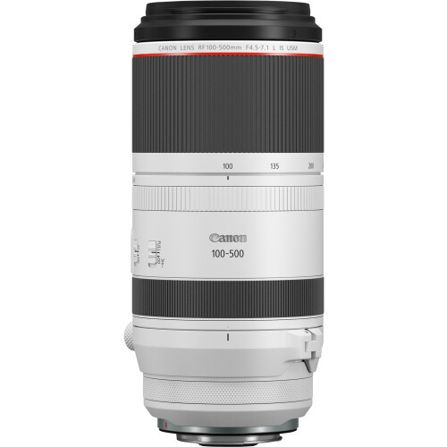 Canon RF 100-500mm F4.5-7.1L IS USM - Telezoomlens - Optische stabilisatie - Zwart