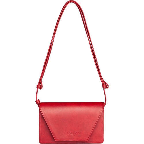 CANUSSA dames vegan Multifunctionele Tas Hybrid Rood Tweedehands