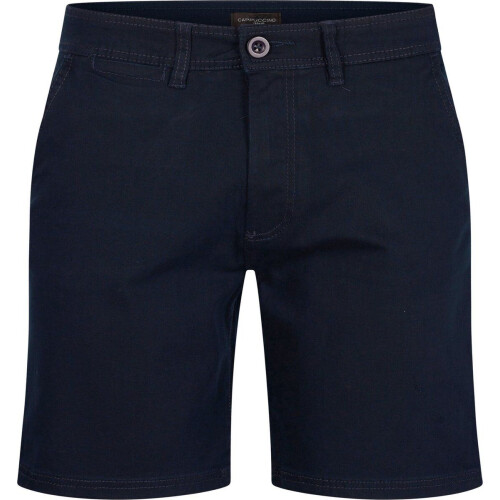 Cappuccino Italia Chino Short - Heren Shorts - Katoen Elastaan - Navy Blauw - M Tweedehands