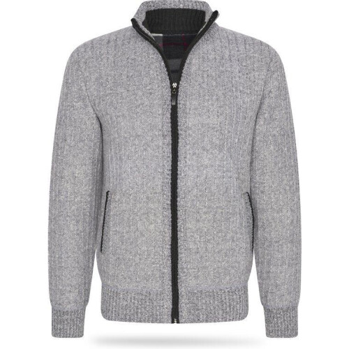 Cappuccino Italia - Heren Vest Bounded Jacket Grijs - Grijs - Maat L