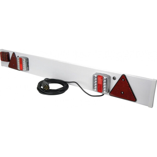 Carpoint Led-verlichtingsbalk - Aanhangwagen verlichting - Mistlamp 123 x 14 cm - Wit