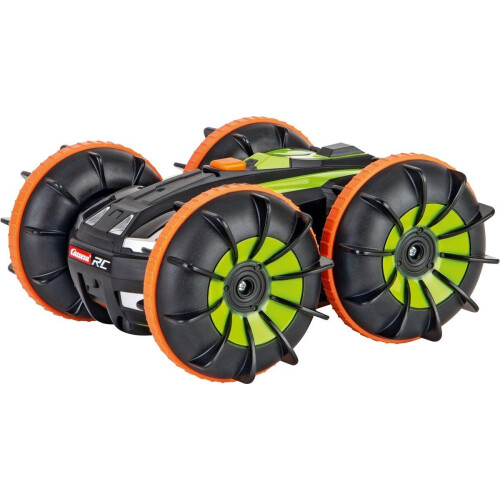 Carrera Mini All-Terrain - RC Stuntauto 2,4GHz - Topsnelheid 15 km/u - Zwart/oranje/groen