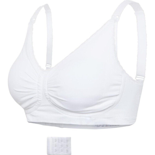 Carriwell Carrigel - Voedingsbeha - Padded met Gel-beugel - Wit - XXL