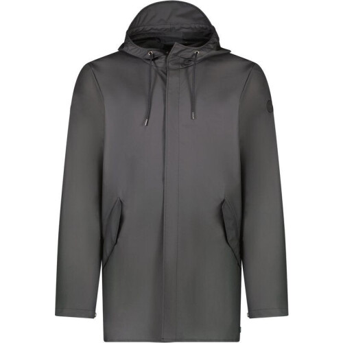 Cars Jeans - Jas Ossy - Heren - Zwart Polyester - Met Capuchon&Ritszakken - Maat M - Casual Tweedehands