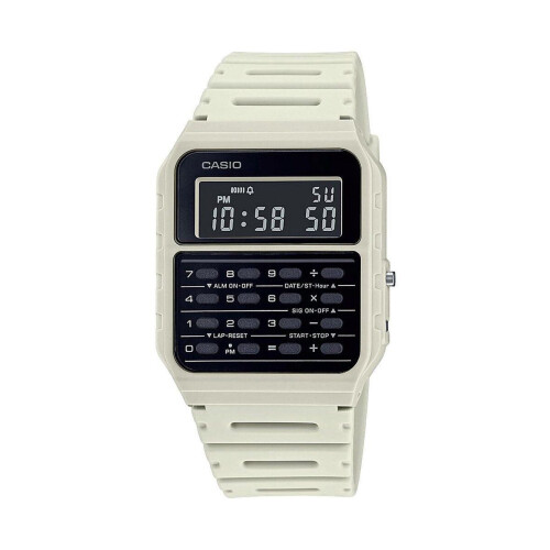 Casio CA-53WF-8BEF - Polshorloge - Quartz - Crème - 34 mm