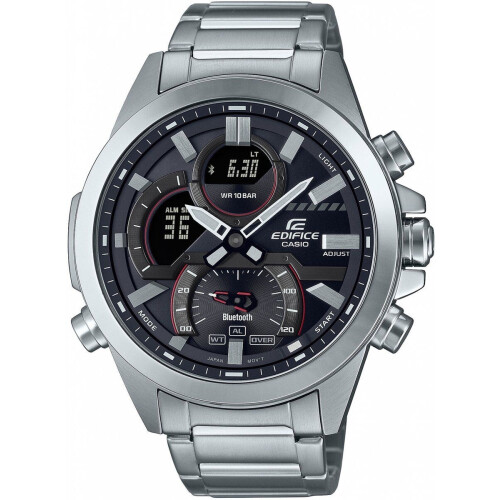 Casio Edifice ECB-30D-1AEF - Polshorloge - Quartz - Zilverkleurig