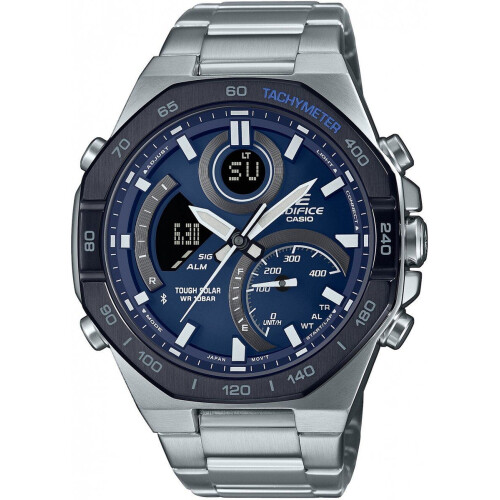 Casio Edifice ECB-950DB-2AEF - Polshorloge - 10 ATM waterdicht - Roestvrijstaal Tweedehands