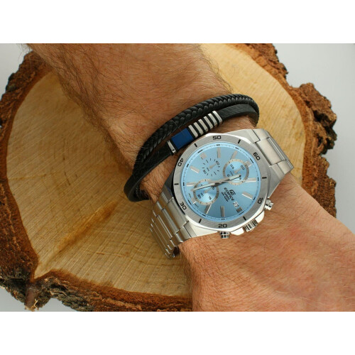 Casio Edifice EFV-640D-2BVUEF - Horloge - Quartz - Staal - Zilverkleurig - 44 mm