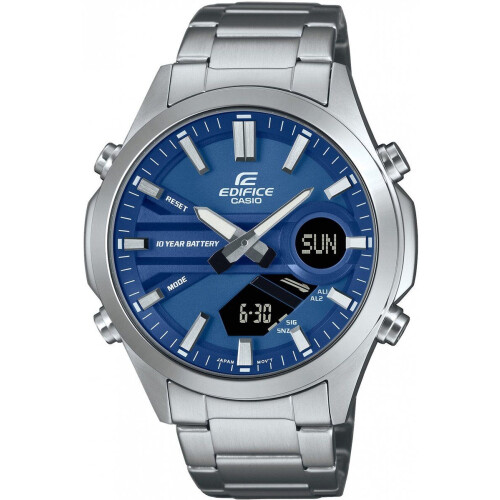 Casio Edifice EFV-C120D-2AEF - Heren Horloge - 10 ATM waterdicht - Roestvrijstaal Tweedehands