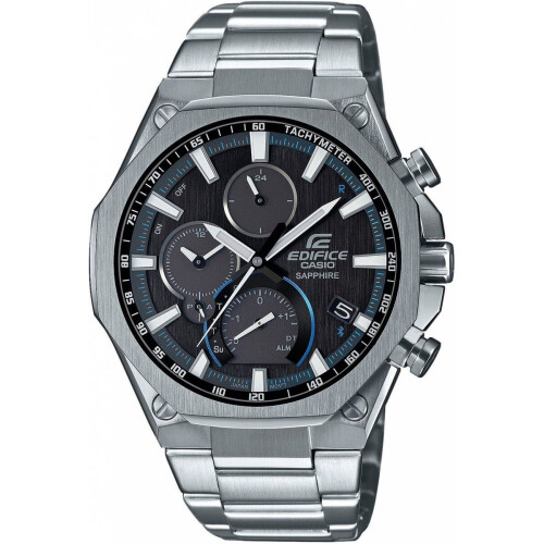 Casio Edifice EQB-1100D-1AER Herenhorloge 44 mm - Zilverkleurig