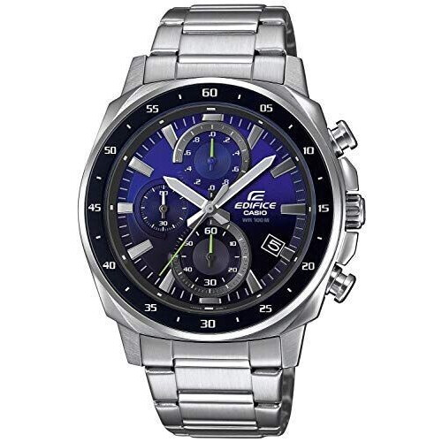 Casio Edifice - Horloge - Quartz - Zilver - diameter 44 mm - roestvrij staal
