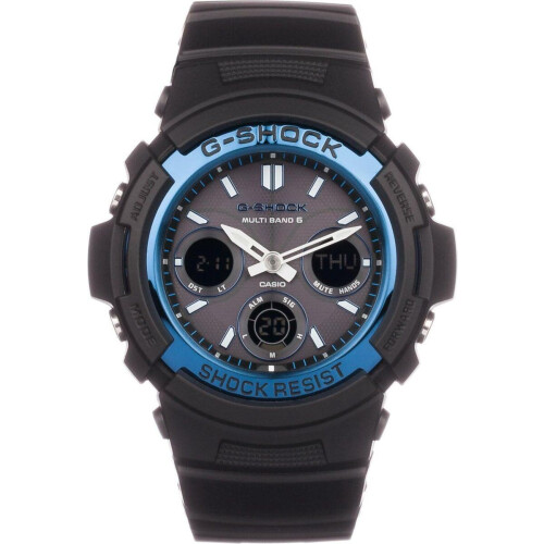 Casio G-Shock AWG-M100A-1AER - Polshorloge - Quartz - 46 mm - Zwart