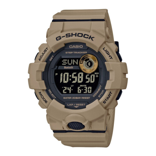 Casio G-Shock GBD-800UC-5ER - Herenhorloge 48.5 mm - Digitaal - Bruin Tweedehands
