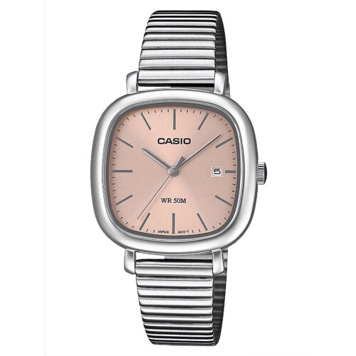 Casio - Polshorloge - Mineraalglas - Roze Tweedehands