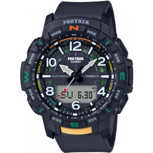 Casio Pro Trek PRT-B50-1ER - Polshorloge - 5 alarmen - Zwart