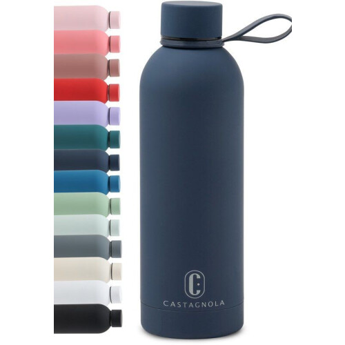 Castagnola Waterfles - RVS Drinkfles 500 ML - Stalen Thermosfles - Drinkflessen voor Volwassenen - Tweedehands
